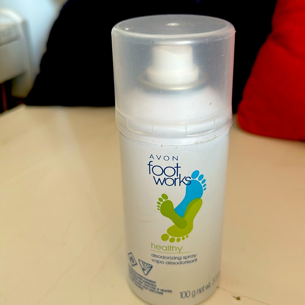 Avon Foot Works Odor Neutralizing Foot Spray 3.5 oz All-Day Odor pro…